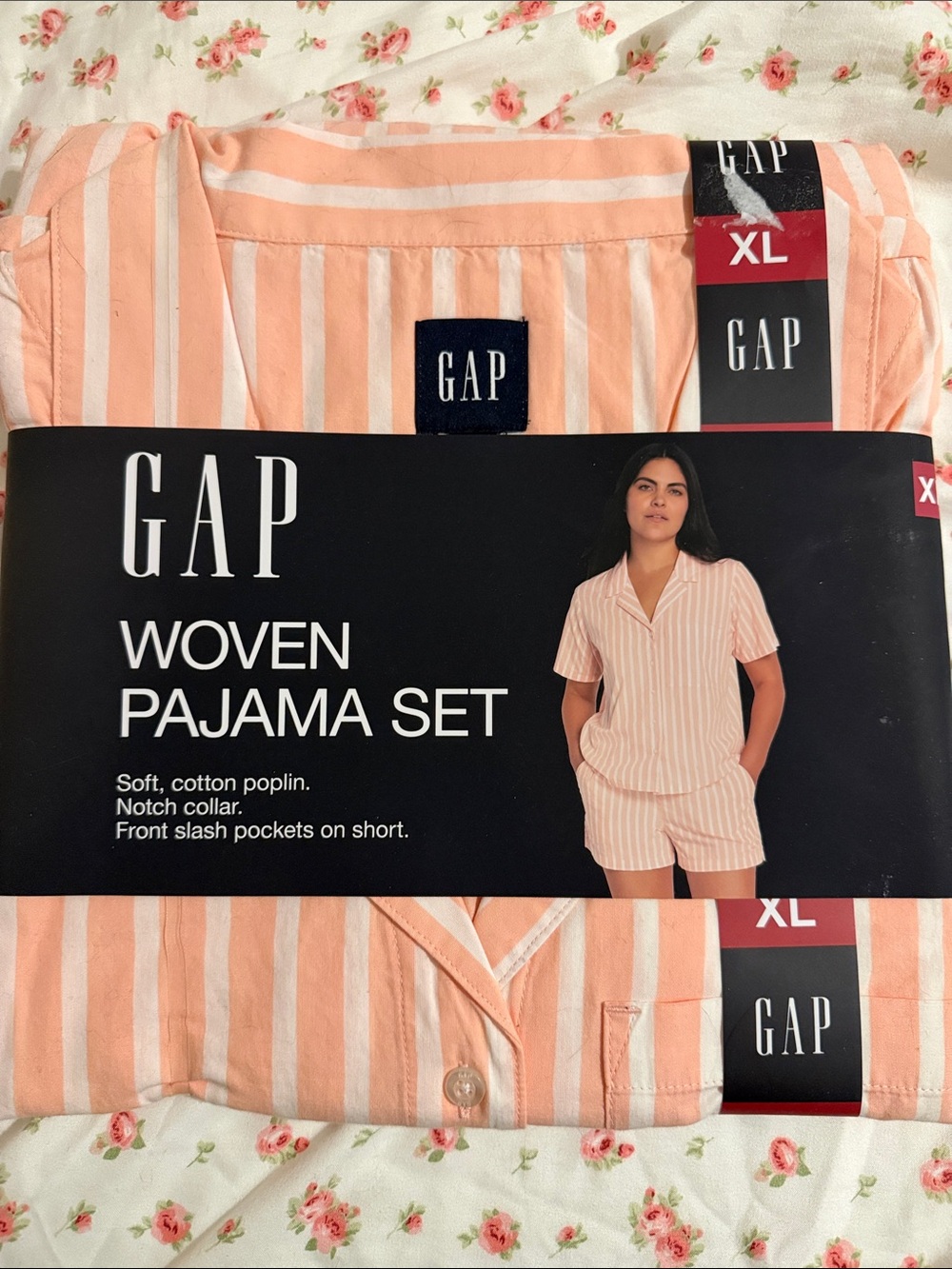 GAP Striped Woven Pajama Set